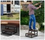 Heavy Duty 2-Step Waterproof Stools for Any Use