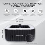 Portable Inflatable Hot Tub for 2-3 People