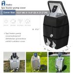 Hadisi Hot Tub Spa Heater Pump Cover – Black