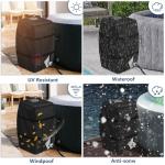 Hadisi Hot Tub Spa Heater Pump Cover – Black