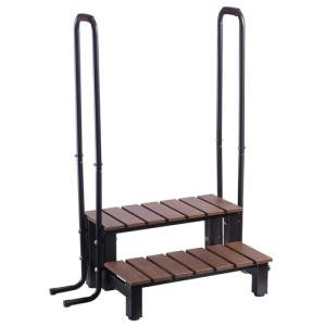Hot Tub Steps with Handrails - Non-Slip Design