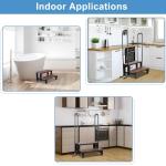 Hot Tub Steps with Handrails - Non-Slip Design