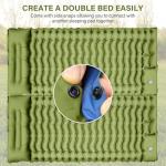 Ultralight Camping Sleeping Pad with Built-in Foot Pump