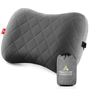 Inflatable Pillow with Removable Cover for Outdoor Use