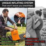 Ultralight Inflatable Sleeping Pad - Camping, Backpacking, Hiking