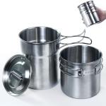 KOKKOYA Foldable Camping Set: Cookware for Outdoor Survival