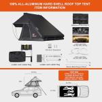 Naturnest Rooftop Tent for Jeep SUV Truck Van