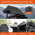 Naturnest Rooftop Tent for Jeep SUV Truck Van