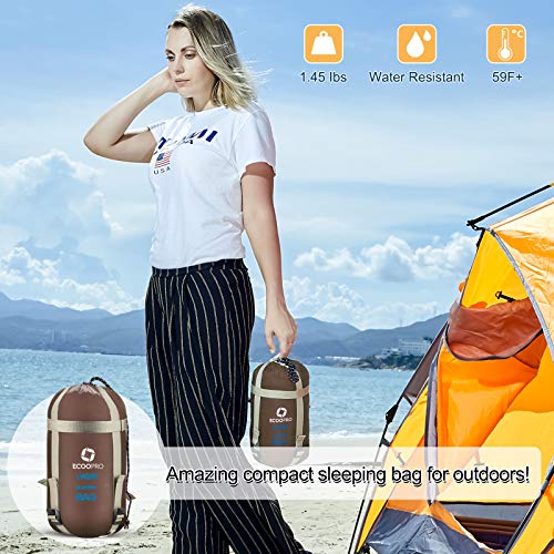 Compact Waterproof Camping Sleeping Bag for All Ages