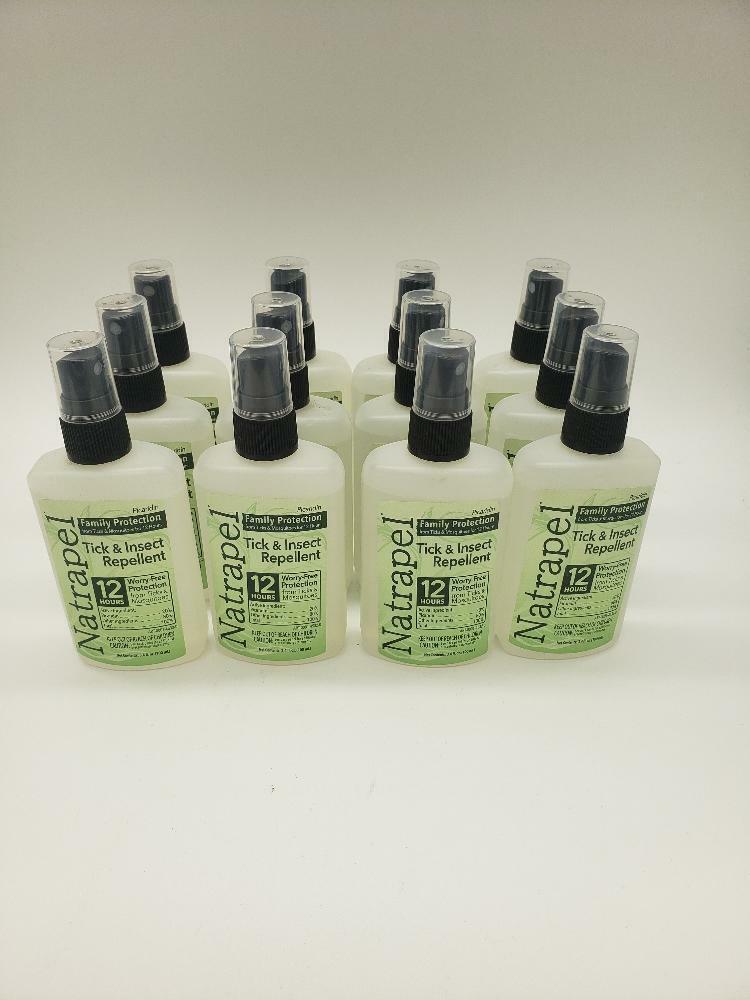 12 Pack Natrapel Pump Insect Repellent