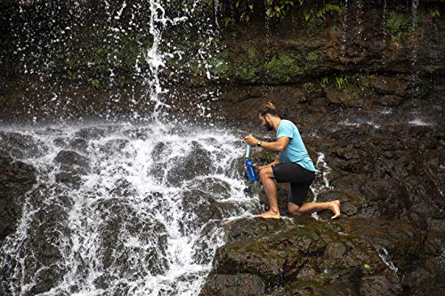 Teal LifeStraw Go Filter Bottle, 1L