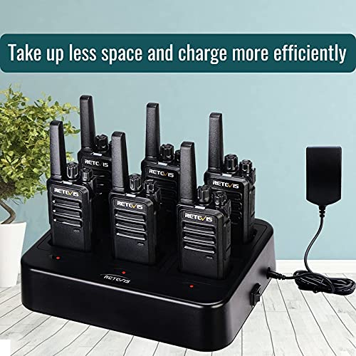 Retevis RT68 Walkie Talkies 6 Pack Rechargeable