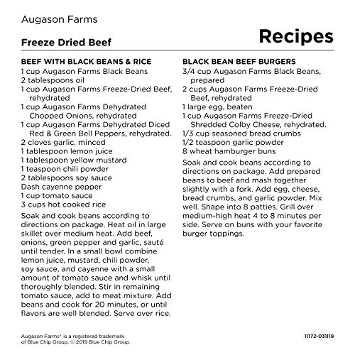 Freeze Dried Beef for Emergency Prepping