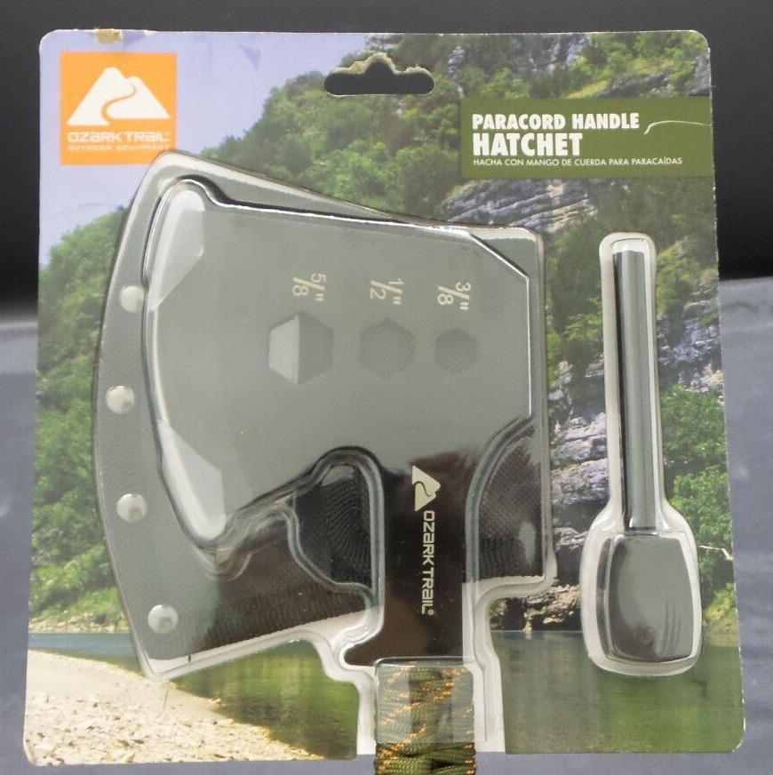 Paracord Hatchet with Fire Starter Package