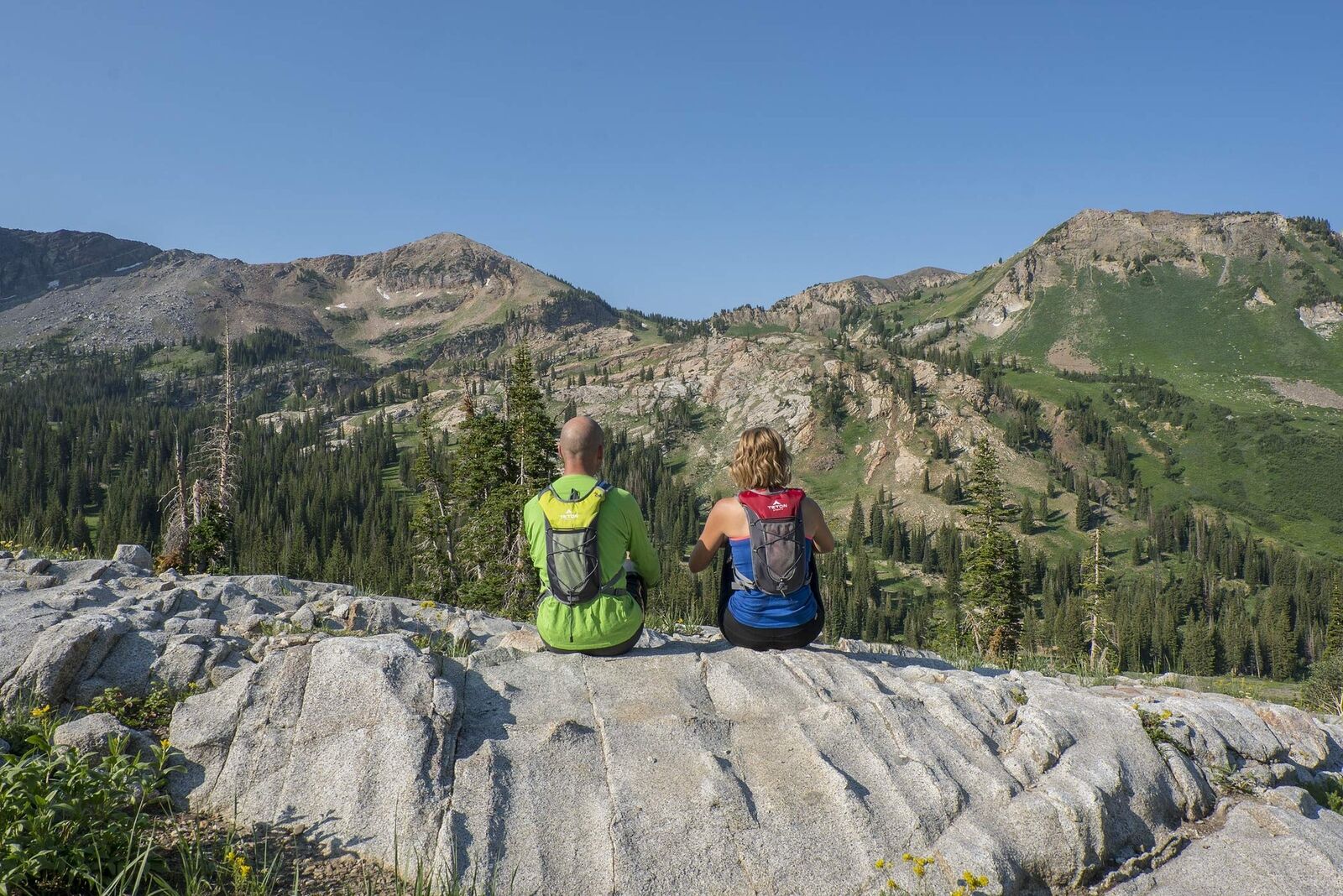 TETON Sports Hydration Pack, Hiking Backpack, Red