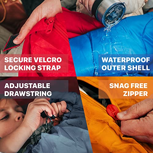 MalloMe Adults & Kids Sleeping Bags - Cold Weather