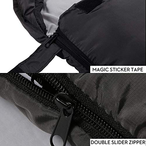 Waterproof Envelope Sleeping Bag for Traveling, Camping, Hiking