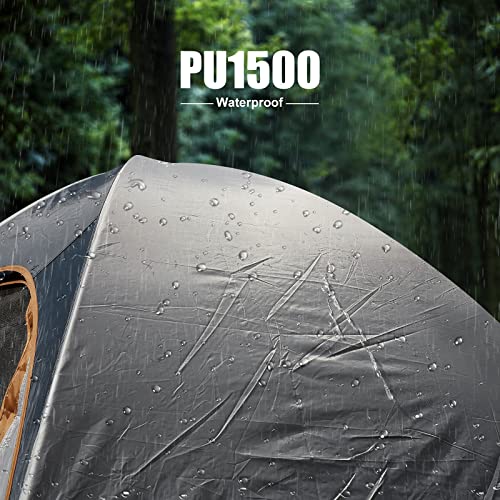 2 Person Waterproof Windproof Camping Tent with Rainfly
