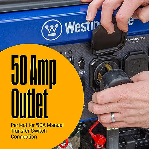 Westinghouse 12500W Dual Fuel Home Backup Generator