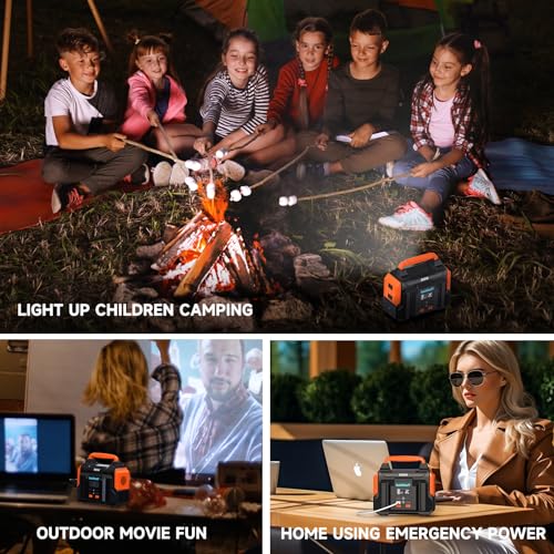 BailiBatt Portable Power Station 300W - Compact Survival Generator