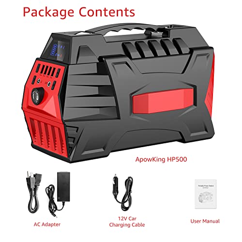 500W Portable Solar Generator with 110V AC Outlet