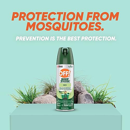 OFF! Deep Woods Insect Repellent Aerosol, Dry Formula, 4 Oz