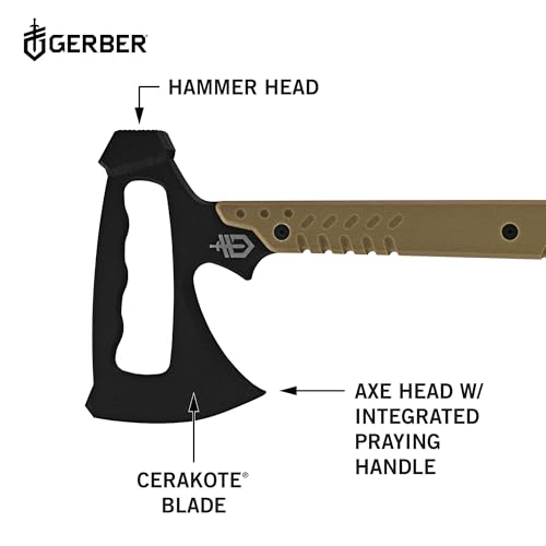 Gerber Downrange Tactical Tomahawk Multitool Axe