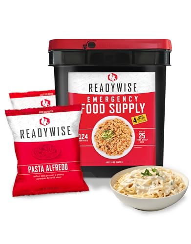 ReadyWise 124 Serving Ultimate Preparedness Pack, 25 Year Shelf Life