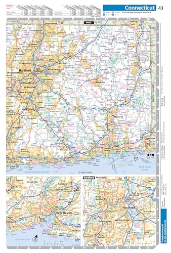 2025 Large Scale Road Atlas for USA, Canada, Mexico