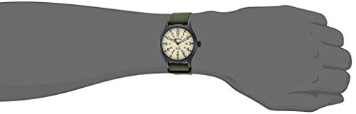 Timex Expedition Scout 40mm Watch - Black/Cream/Green