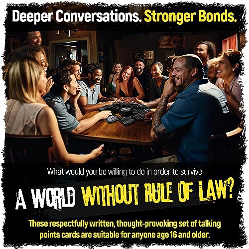 WROL Apocalyptic Conversation Starter & Table Topics Cards
