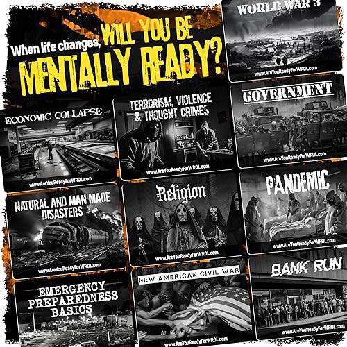 WROL Apocalyptic Conversation Starter & Table Topics Cards