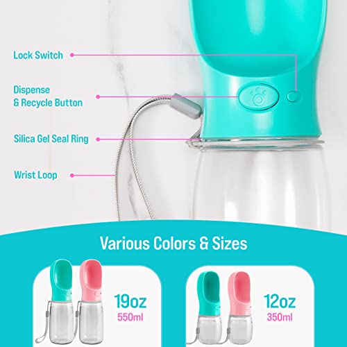 Portable Dog Water Bottle for On-the-Go Hydration