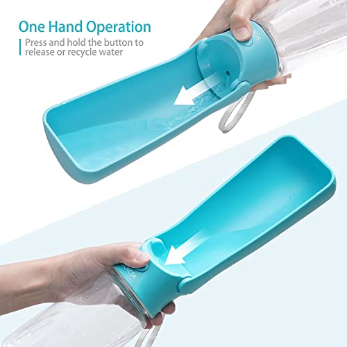 Portable Dog Water Bottle for Puppy Small to Large Dogs