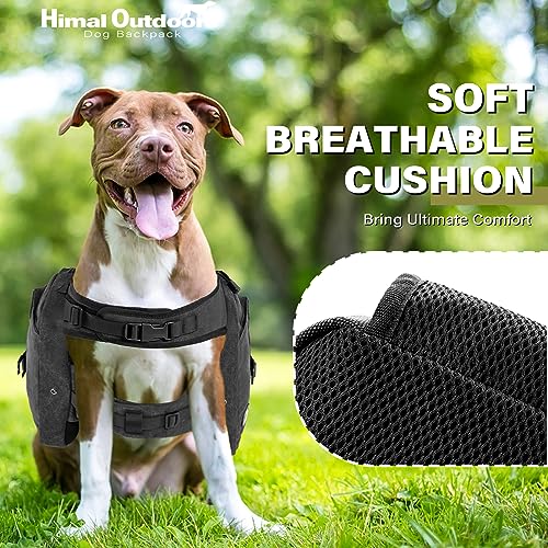 Himal Outdoors Large Dog Hiking Saddle Bag Pack