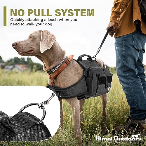 Himal Outdoors Large Dog Hiking Saddle Bag Pack