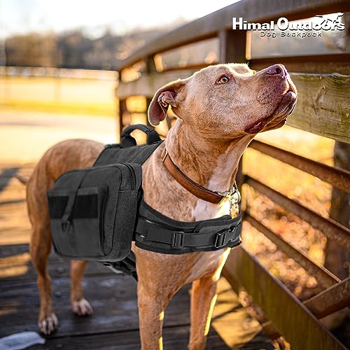 Himal Outdoors Large Dog Hiking Saddle Bag Pack