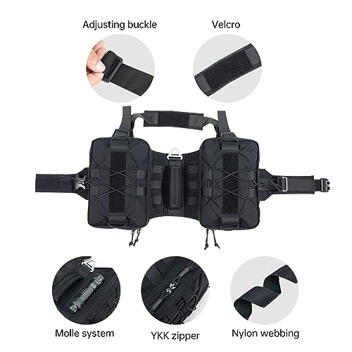 Dog Saddle Bag Backpack for Camping or Hiking