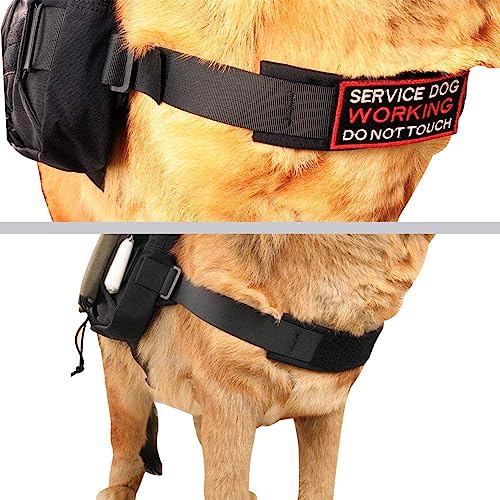 Dog Saddle Bag Backpack for Camping or Hiking