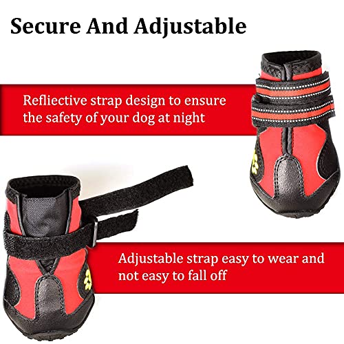 CovertSafe® Non-Slip Dog Boots for Outdoor Adventure