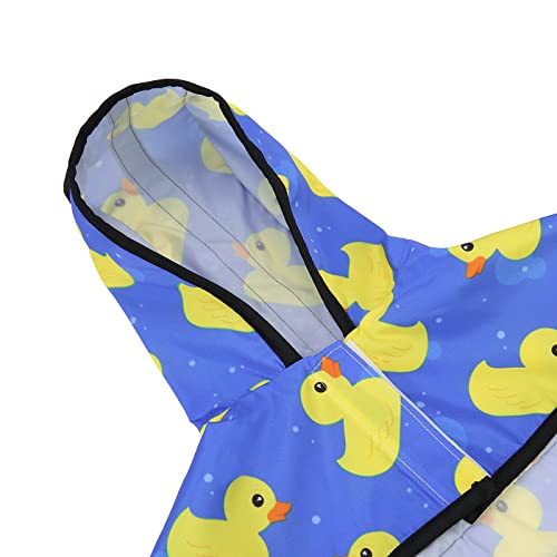Hooded Dog Raincoat for Small to X-Large Dogs