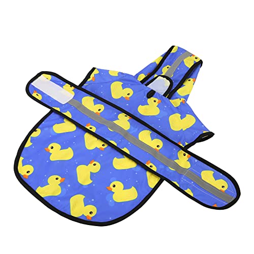 Hooded Dog Raincoat for Small to X-Large Dogs