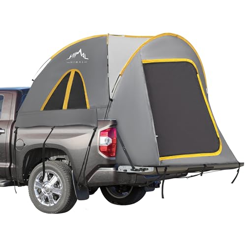 GoHimal Waterproof Pickup Truck Bed Tent, Camping, Gray