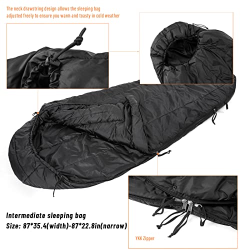 MT Army Military Modular Sleeping Bags System for All Seasons