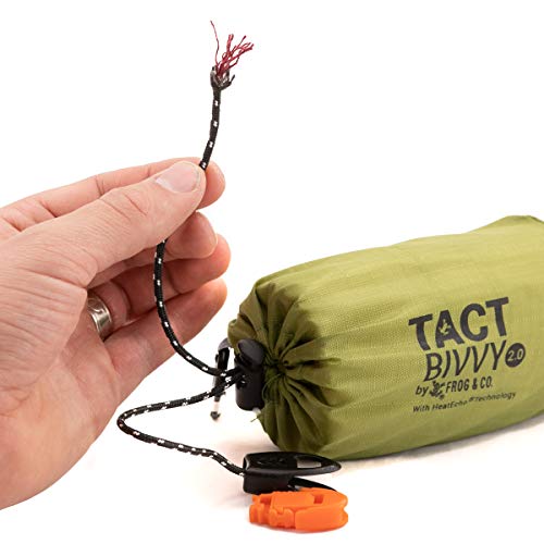 HeatEcho® Tact Bivvy 2.0: Lightweight Waterproof Emergency Sleeping Bag