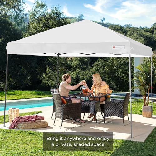 10x10ft Pop Up Canopy Tent with Instant Setup