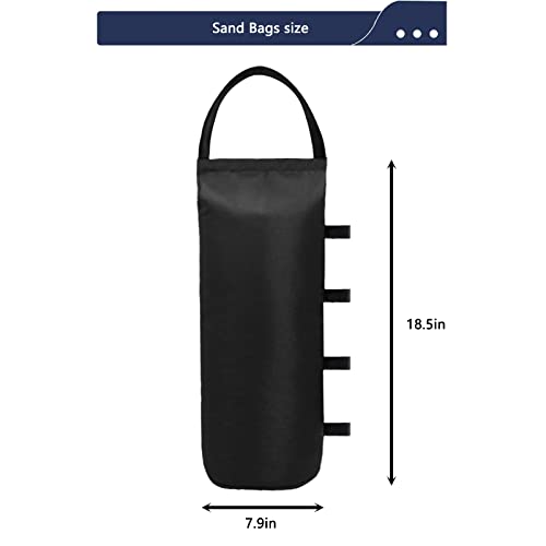 Sand Bag Canopy Weights for Outdoor Tents, 4-Pack