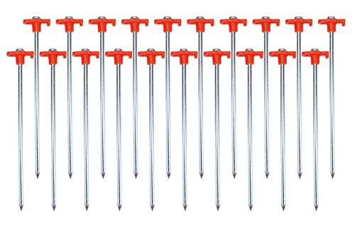 Yesland 20 Pack Heavy Duty Tent Stakes