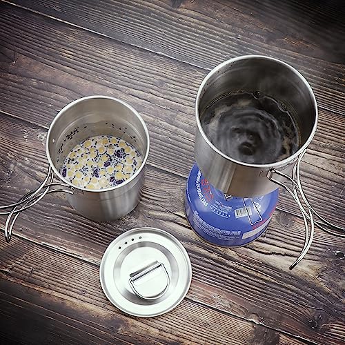 KOKKOYA Foldable Camping Set: Cookware for Outdoor Survival