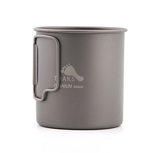 TOAKS 450ml Titanium Camping Cup